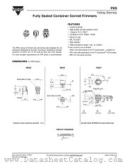 P8S datasheet pdf Vishay