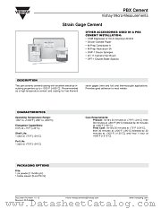 PBX CEMENT datasheet pdf Vishay