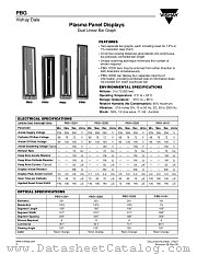 PBG datasheet pdf Vishay