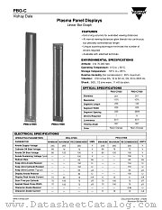 PBG-C datasheet pdf Vishay