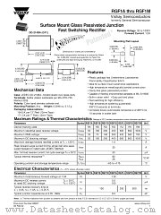 RGF1G datasheet pdf Vishay