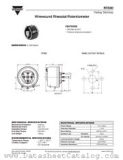 RT500 datasheet pdf Vishay