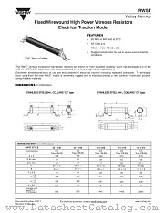 RWST datasheet pdf Vishay