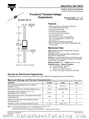 SANNCA datasheet pdf Vishay