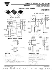 SBLF10L30 datasheet pdf Vishay