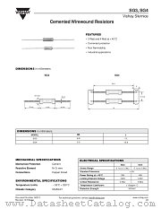 SG3, SG4 datasheet pdf Vishay