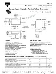 SM5A27 datasheet pdf Vishay