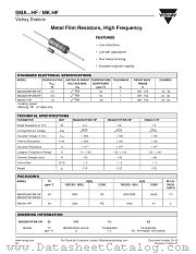 SMA...HF / MK.HF datasheet pdf Vishay