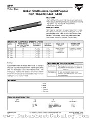 SPW datasheet pdf Vishay