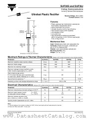 SUF30J datasheet pdf Vishay