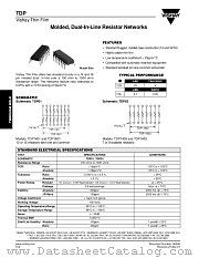 TDP datasheet pdf Vishay