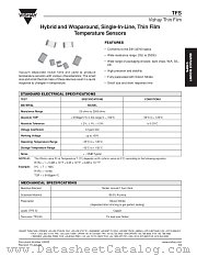 TFS datasheet pdf Vishay