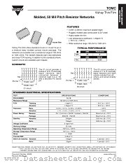 TOMC datasheet pdf Vishay