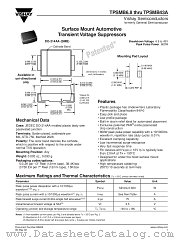 TPSMBNN datasheet pdf Vishay