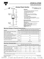 UF5403 datasheet pdf Vishay