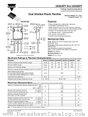 UG30BPT datasheet pdf Vishay