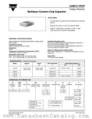 VJ0612 VTOP datasheet pdf Vishay