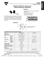 WOMC datasheet pdf Vishay