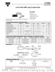 XT49ML datasheet pdf Vishay