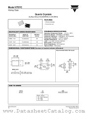 XT57C datasheet pdf Vishay