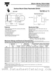 ZGL41-110A datasheet pdf Vishay