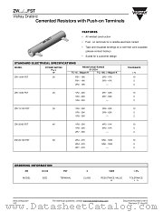 ZW.../...FST datasheet pdf Vishay