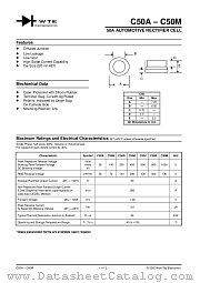 C50J datasheet pdf Won-Top Electronics