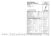 FXT550 datasheet pdf Zetex Semiconductors