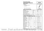 FXT557 datasheet pdf Zetex Semiconductors