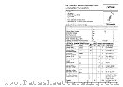 FXT705 datasheet pdf Zetex Semiconductors