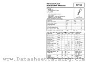 FXT753 datasheet pdf Zetex Semiconductors