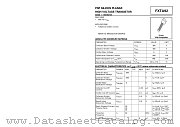 FXTA92 datasheet pdf Zetex Semiconductors