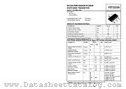 FZT2222A datasheet pdf Zetex Semiconductors