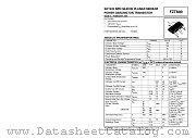 FZT600 datasheet pdf Zetex Semiconductors