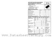 FZT704 datasheet pdf Zetex Semiconductors