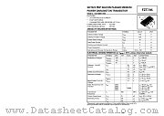 FZT705 datasheet pdf Zetex Semiconductors