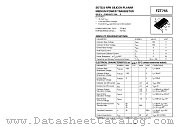 FZT755 datasheet pdf Zetex Semiconductors