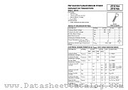 ZTX704M1TA datasheet pdf Zetex Semiconductors