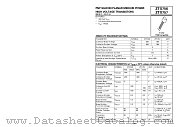 ZTX757 datasheet pdf Zetex Semiconductors