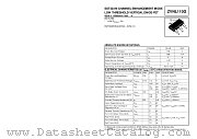 ZVNL110G datasheet pdf Zetex Semiconductors