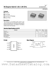 HY19-12 datasheet pdf Skyworks Solutions