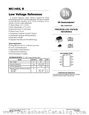 MC1403 datasheet pdf ON Semiconductor