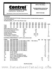 2N692 datasheet pdf Central Semiconductor