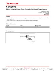 HZ12B1 datasheet pdf Renesas