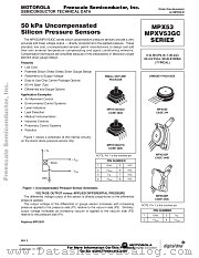 MPX53 datasheet pdf Freescale (Motorola)