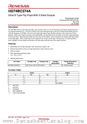 HD74BC374A datasheet pdf Renesas