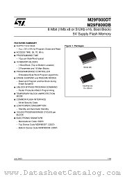 M29F800DB55N6 datasheet pdf ST Microelectronics