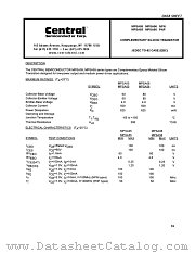 MPSA55 datasheet pdf Central Semiconductor