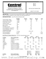 BD139 datasheet pdf Central Semiconductor