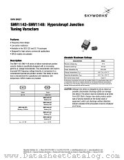 SMV1144-011 datasheet pdf Skyworks Solutions